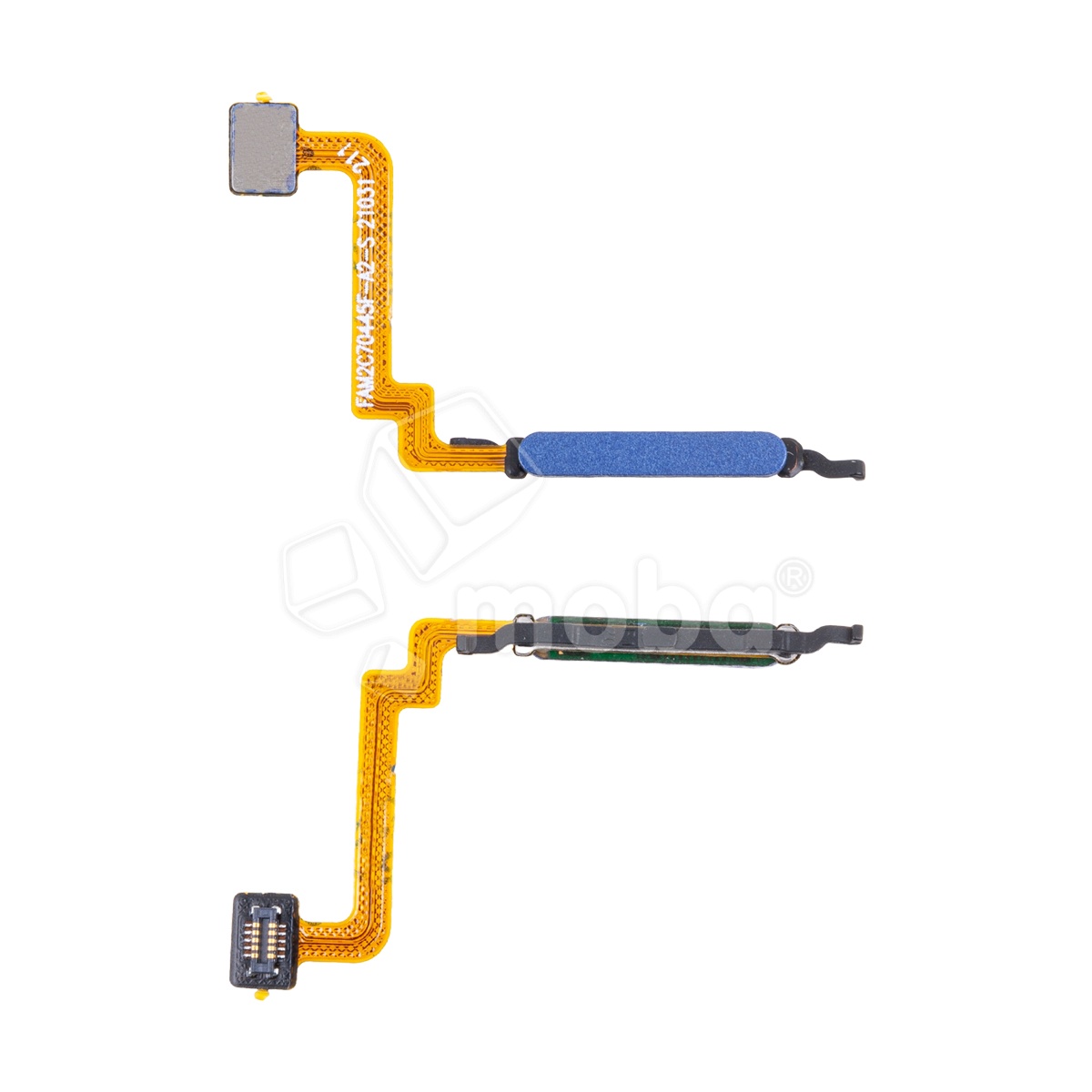 Шлейф для Xiaomi Poco M3 Pro 5G/Redmi Note 10 5G/10T (M2103K19PG/M2103K19G/M2103K19Y) сканер отпечатка пальцев Синий