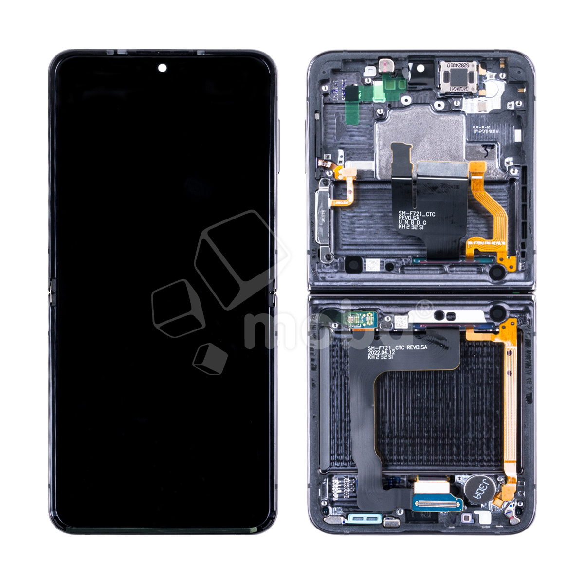 Дисплей для Samsung Galaxy Z Flip4 (F721B) модуль внутренний 6.7" Серый - OR (SP)