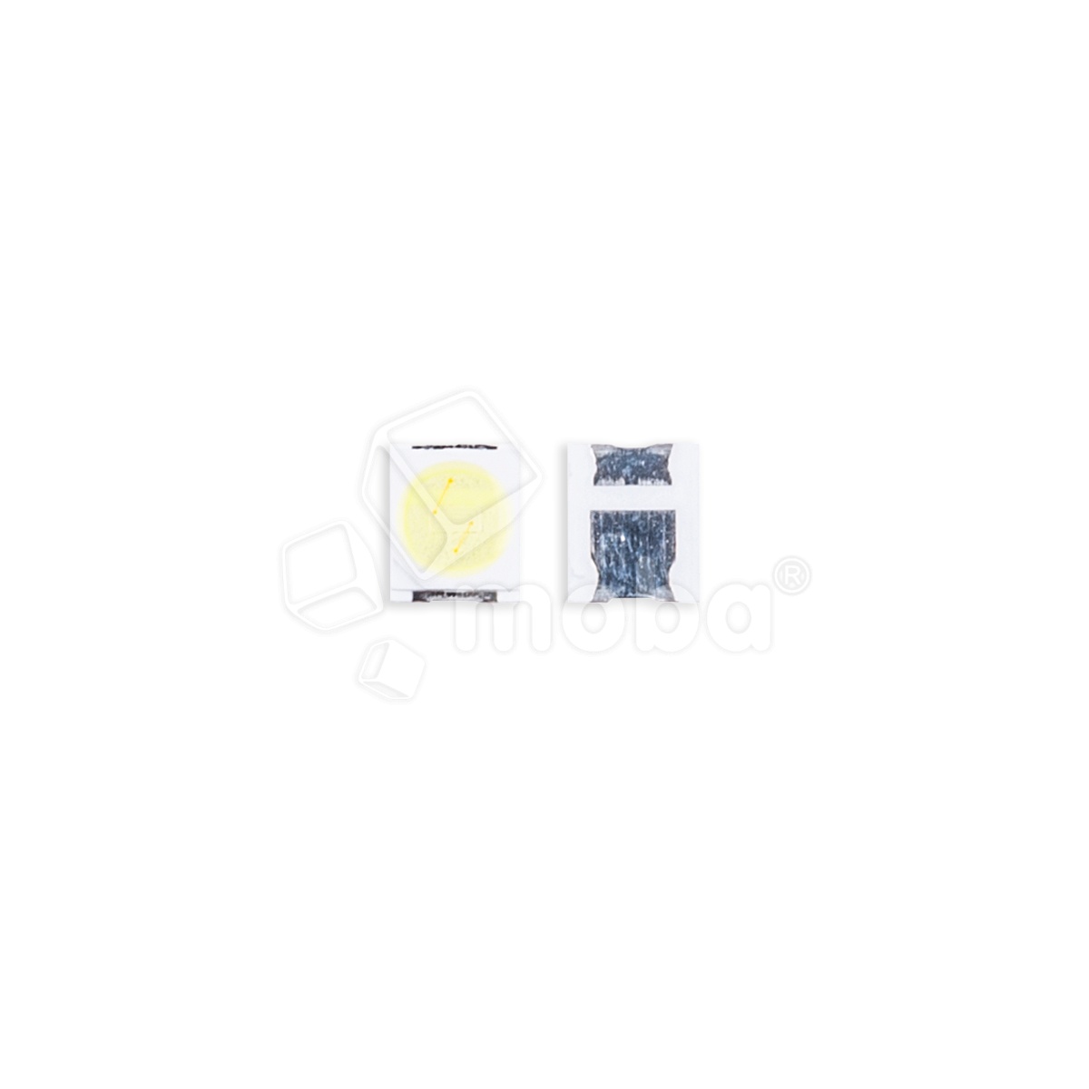 Светодиод для ремонта LED подсветки SMD 2835 3V 1W Холодный Белый (комплект 50 шт.)