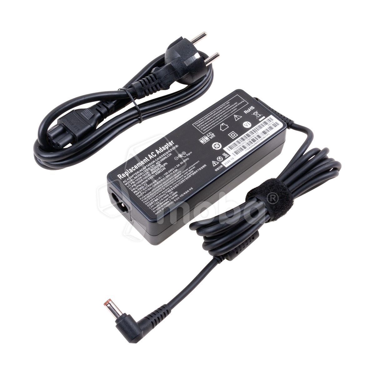 Блок питания (сетевой адаптер) для ноутбука Lenovo 20V, 4,5A, 90W (5,5×2,5)