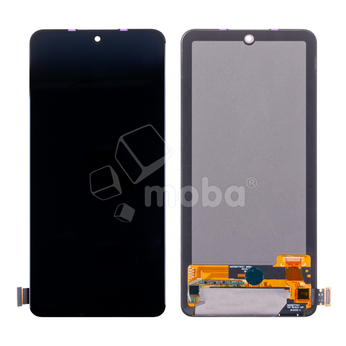 Дисплей для Xiaomi Redmi Note 11 Pro 4G/5G/11E Pro/10 Pro 4G/Poco X4 Pro 5G (2201116TG/2201116SG/2201116PG/M2101K6G) в сборе с тачскрином Черный - (OLED) (Full HD, 450 Кд/м²)