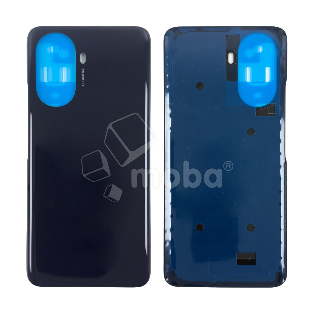 Задняя крышка для Huawei Nova Y70/Y70 Plus/Y71 (MGA-LX9N) Черный - Премиум