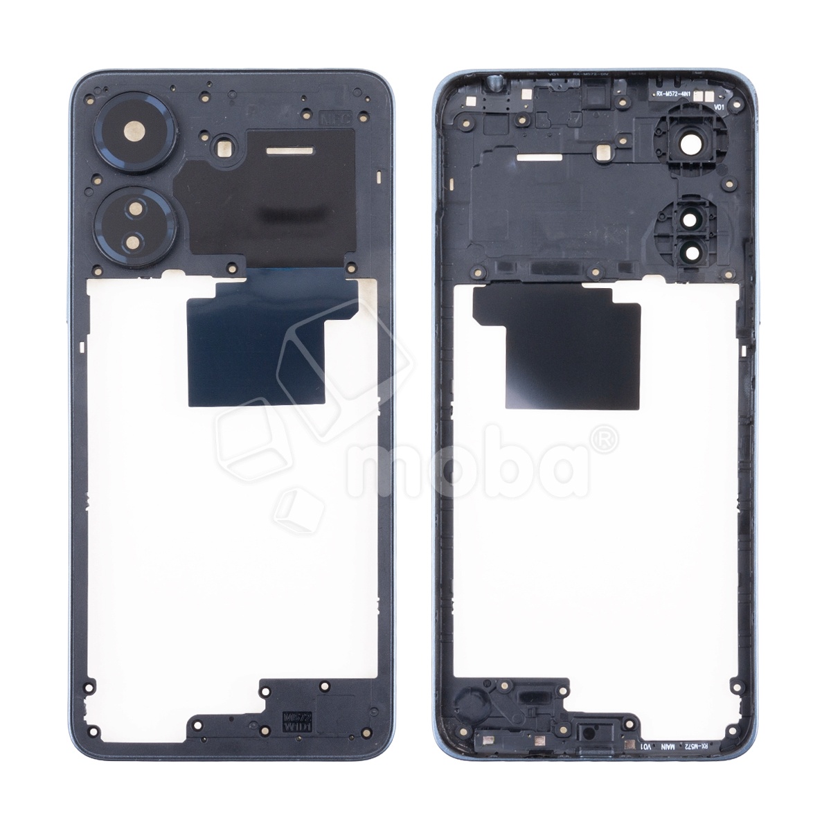 Средняя часть для Xiaomi Redmi 13C 4G (23100RN82L/23108RN04Y/23106RN0DA/2311DRN14I) Синий