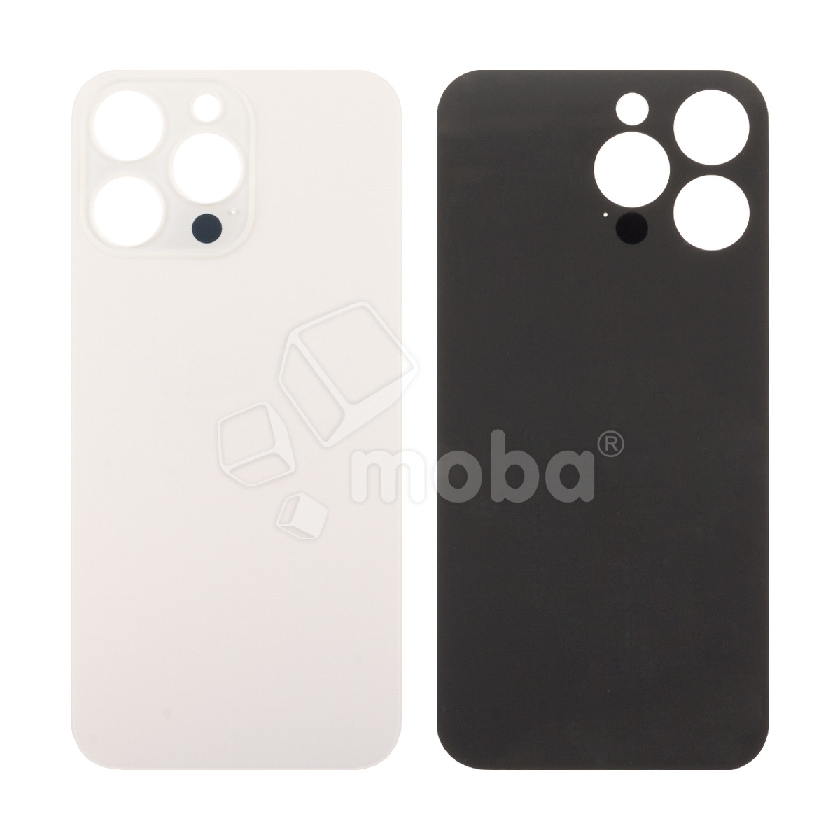 Задняя крышка для iPhone 14 Pro Max (A2895) Золото (стекло, широкий вырез под камеру, логотип)