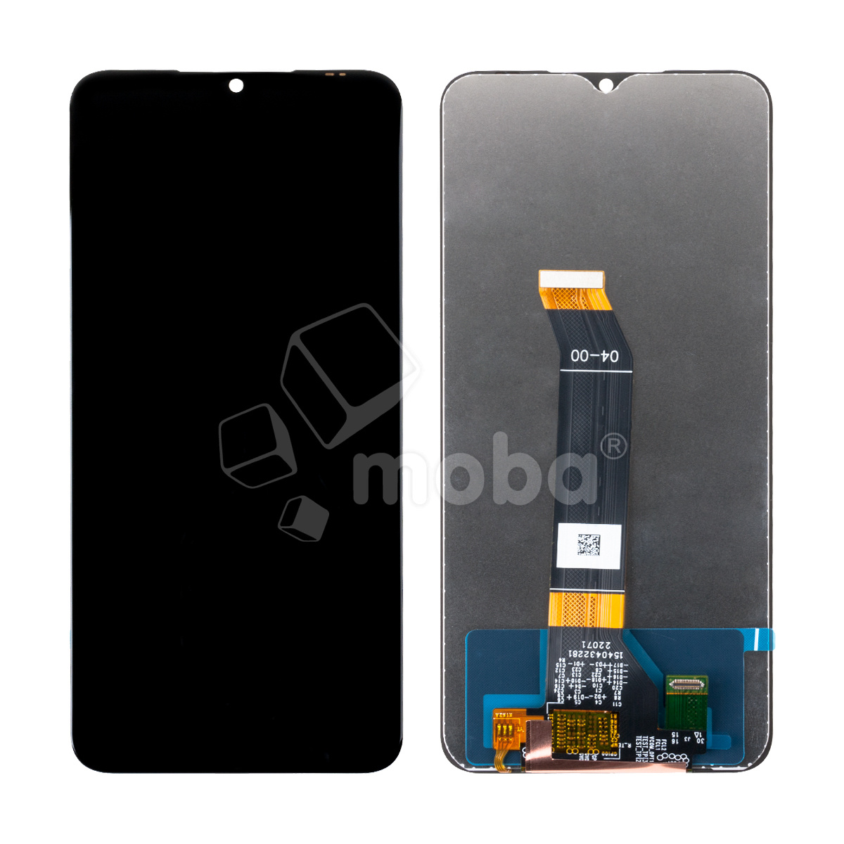 Дисплей для Xiaomi Poco M4 5G (MZB0BF9RU/22041219PG) в сборе с тачскрином Черный - Оптима
