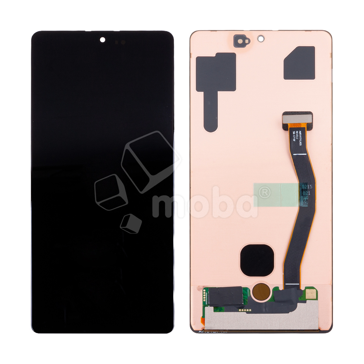 Дисплей для Samsung Galaxy S10 Lite (G770F) в сборе с тачскрином Черный - (OLED)