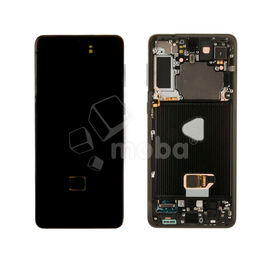 Дисплей для Samsung Galaxy S21+ (G996B) модуль с рамкой Черный - OR (SP)