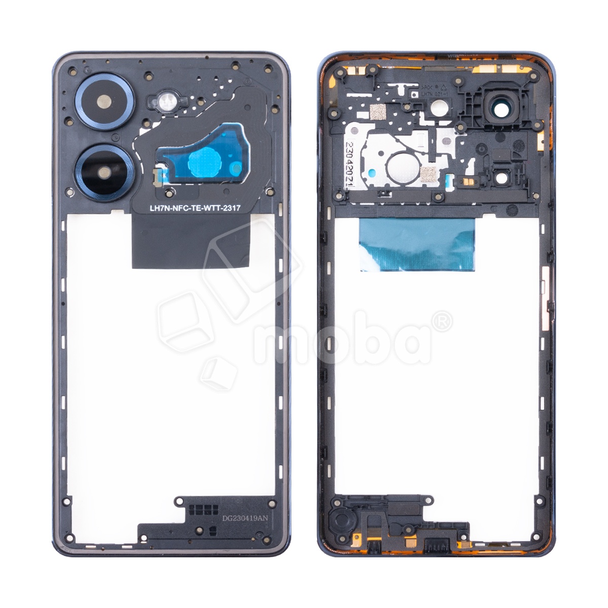 Средняя часть для Tecno Pova 5 (LH7n) Черный
