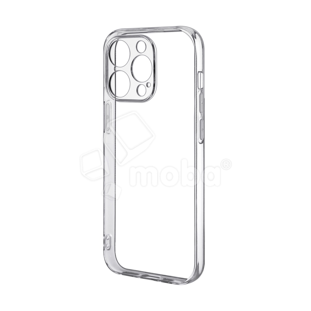 Чехол-накладка для iPhone 14 Pro (с защитой камеры, прозрачный)