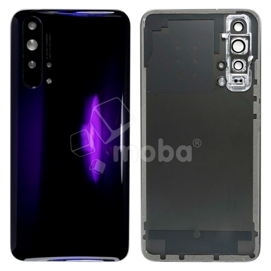 Задняя крышка для Huawei Honor 20 Pro (YAL-L41) Фиолетовый - Премиум