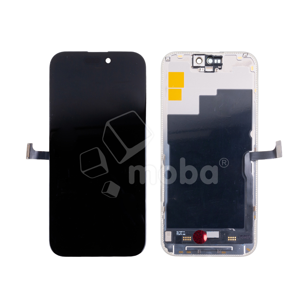 Дисплей для iPhone 15 Pro (A3102) в сборе с тачскрином Черный - (FOG)