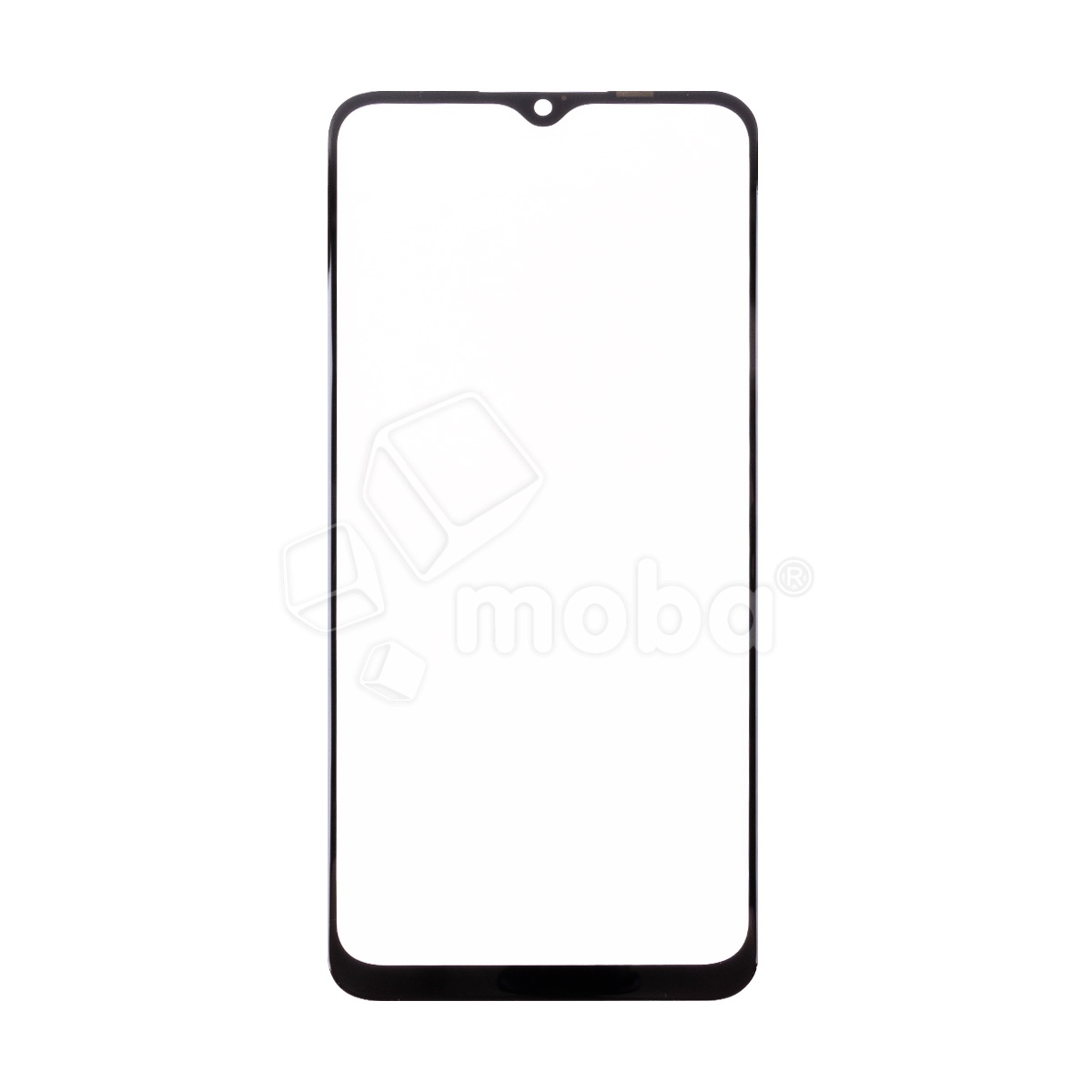 Стекло для переклейки Realme C31 (RMX3501) с OCA пленкой Черный - OR (Mitsubishi)