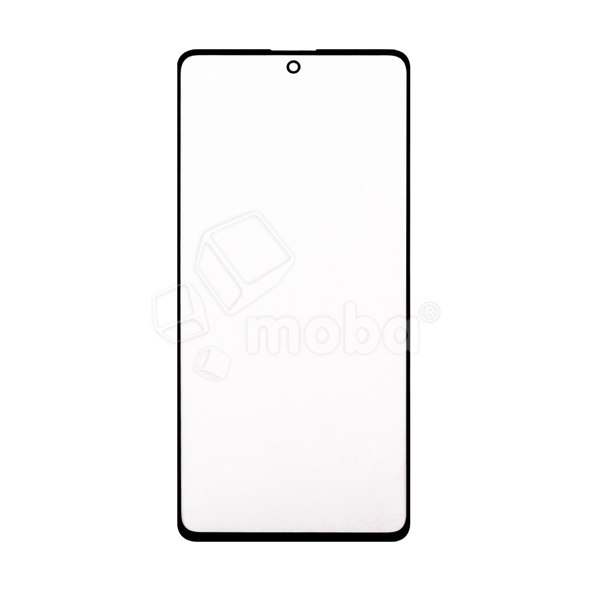 Стекло для переклейки Samsung Galaxy A71 (A715F) с OCA пленкой Черный - OR (Mitsubishi)