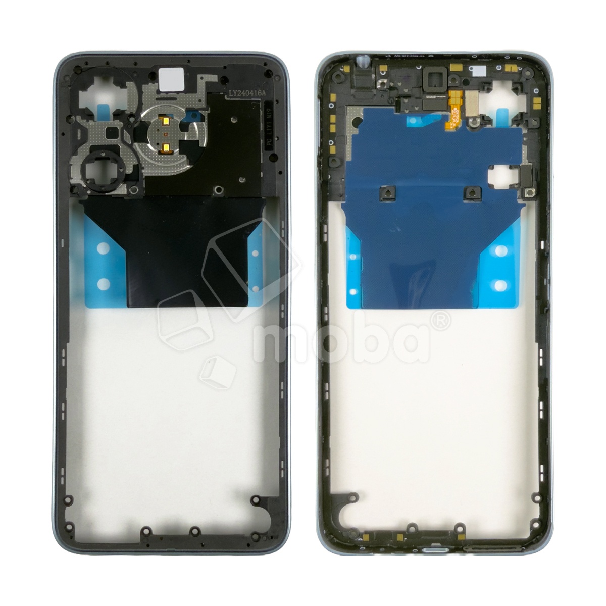 Средняя часть для Xiaomi Redmi 13 4G (24040RN64Y/2404ARN45A) Голубой