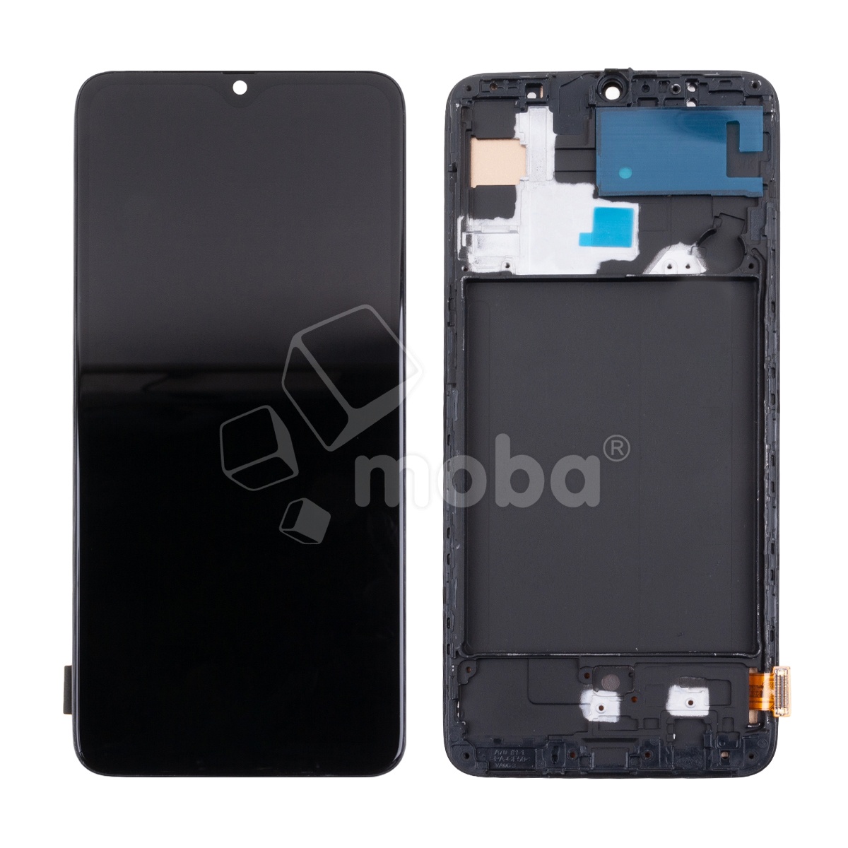 Дисплей для Samsung Galaxy A70 (A705F) модуль с рамкой Черный - (In-Cell)