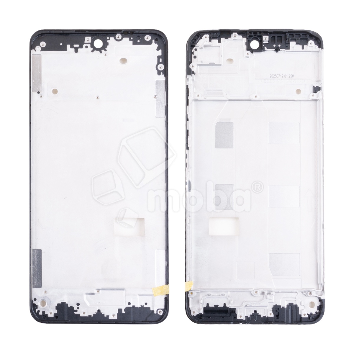 Рамка дисплея для Realme C71/P3 Lite 4G (RMX5303/RMX5300) Черный (возможен дефект ЛКП)