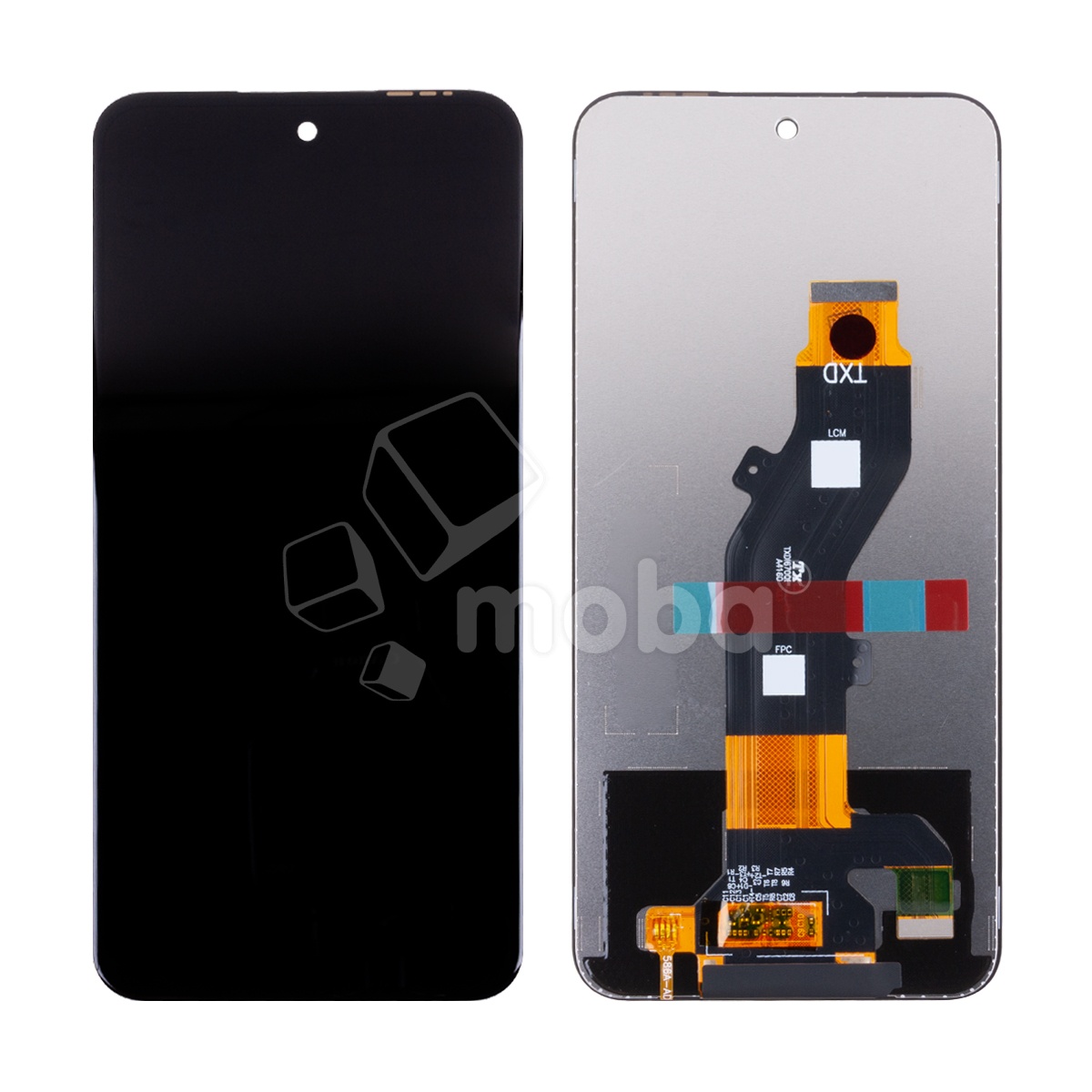 Дисплей для Tecno Spark Go 1 (KL4) в сборе с тачскрином Черный - OR (HD+, 300 Кд/м², 120 Гц)