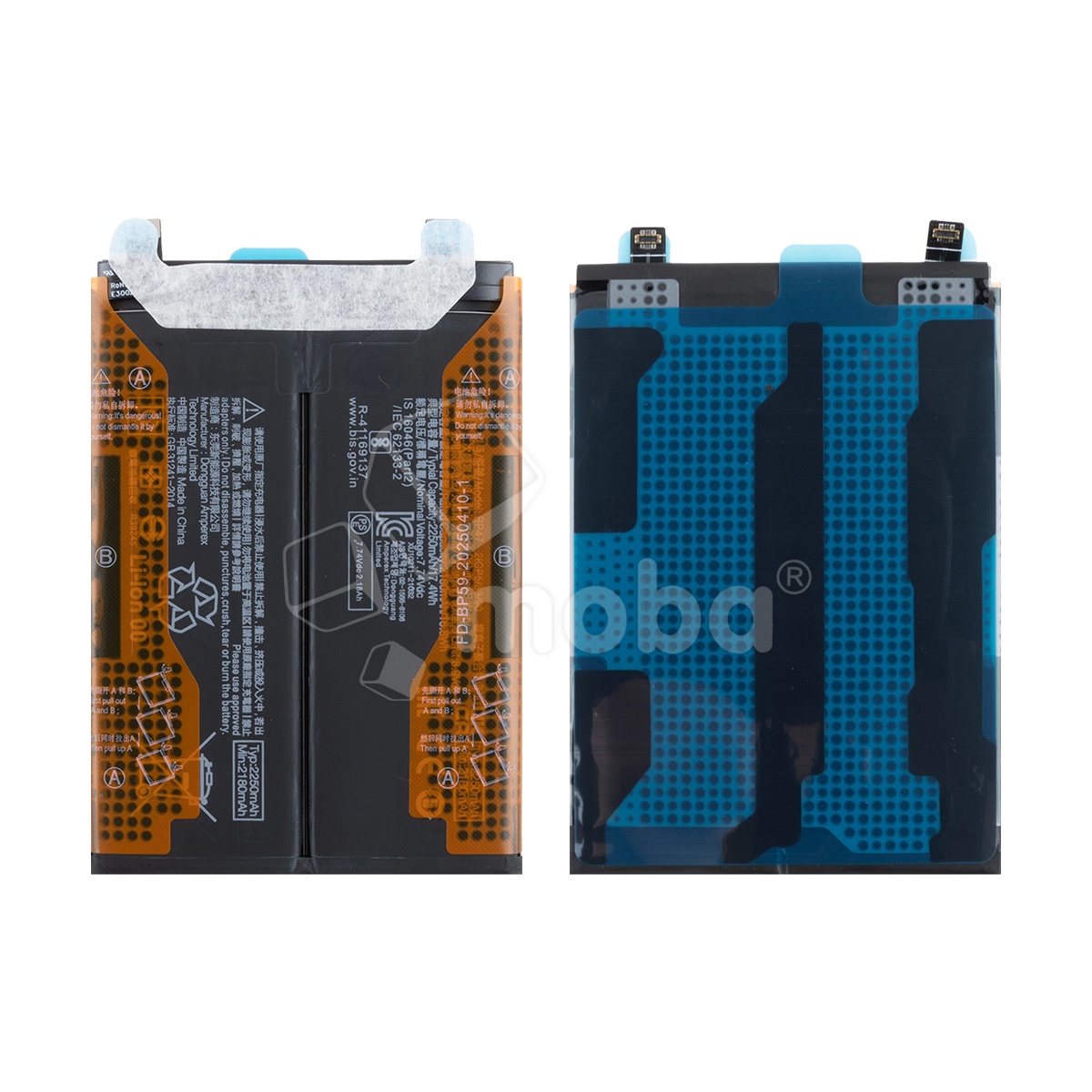 Аккумулятор для Xiaomi Redmi Note 11 Pro+ 5G (BP47) - OR100