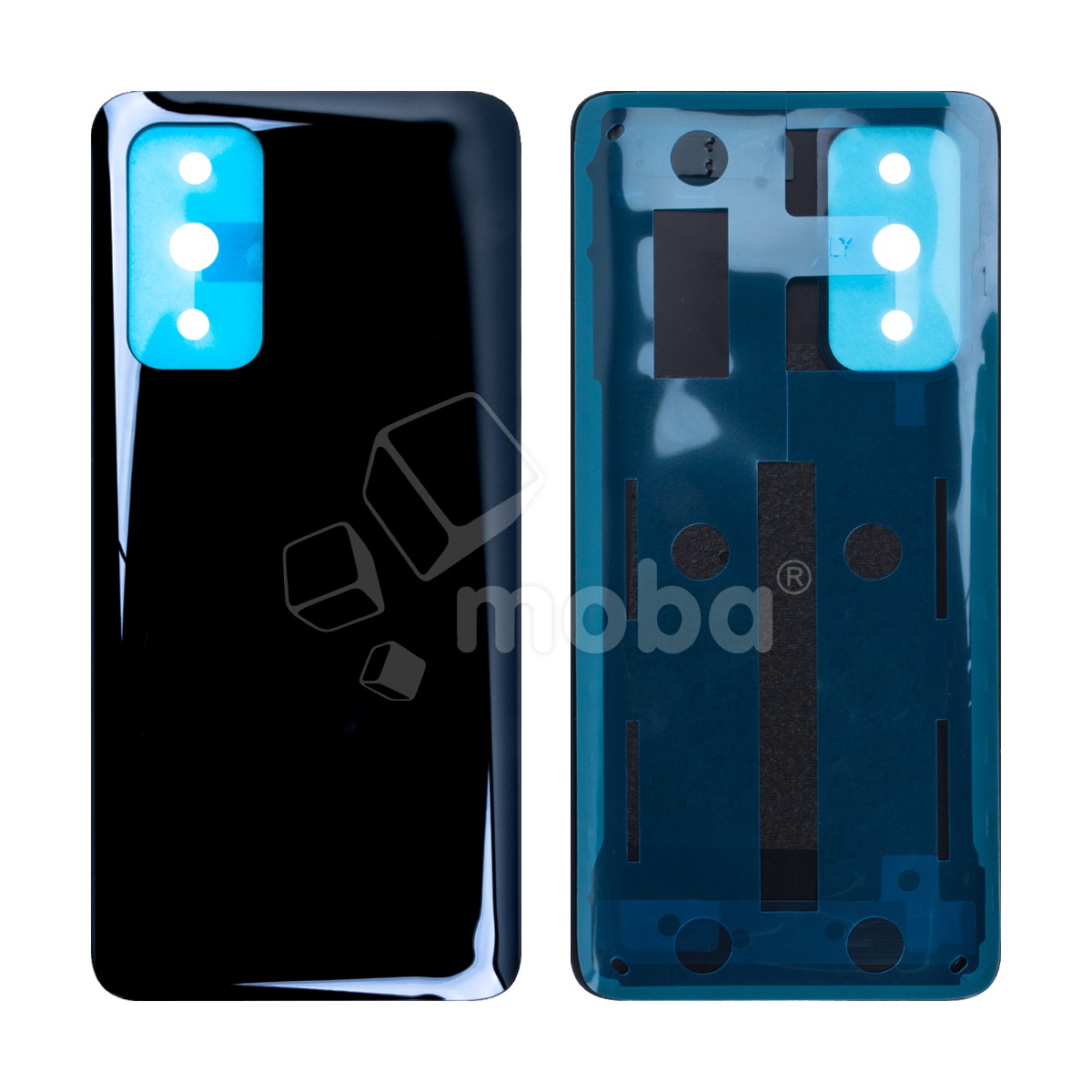 Задняя крышка для Xiaomi Mi 10T/10T Pro (M2007J3SY/M2007J3SG) Черный - Премиум