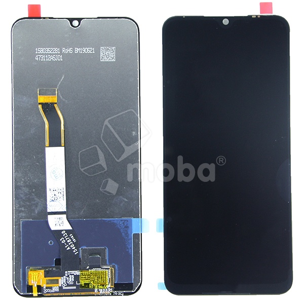 Дисплей для Xiaomi Redmi Note 8/8 2021 (M1908C3JC/M1908C3JGG) в сборе с тачскрином Черный - Оптима