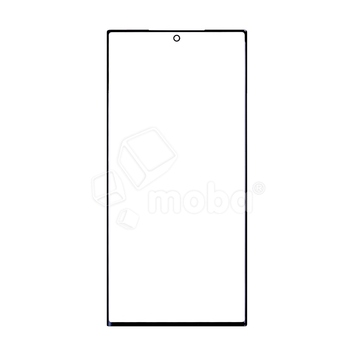 Стекло для переклейки Samsung Galaxy S23 Ultra (S918B) с OCA пленкой Черный - OR (Mitsubishi)