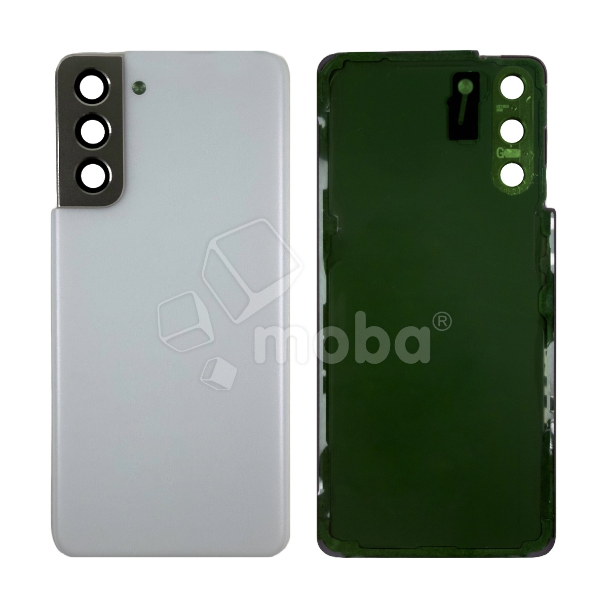 Задняя крышка для Samsung Galaxy S21 (G991B) Белый - Премиум