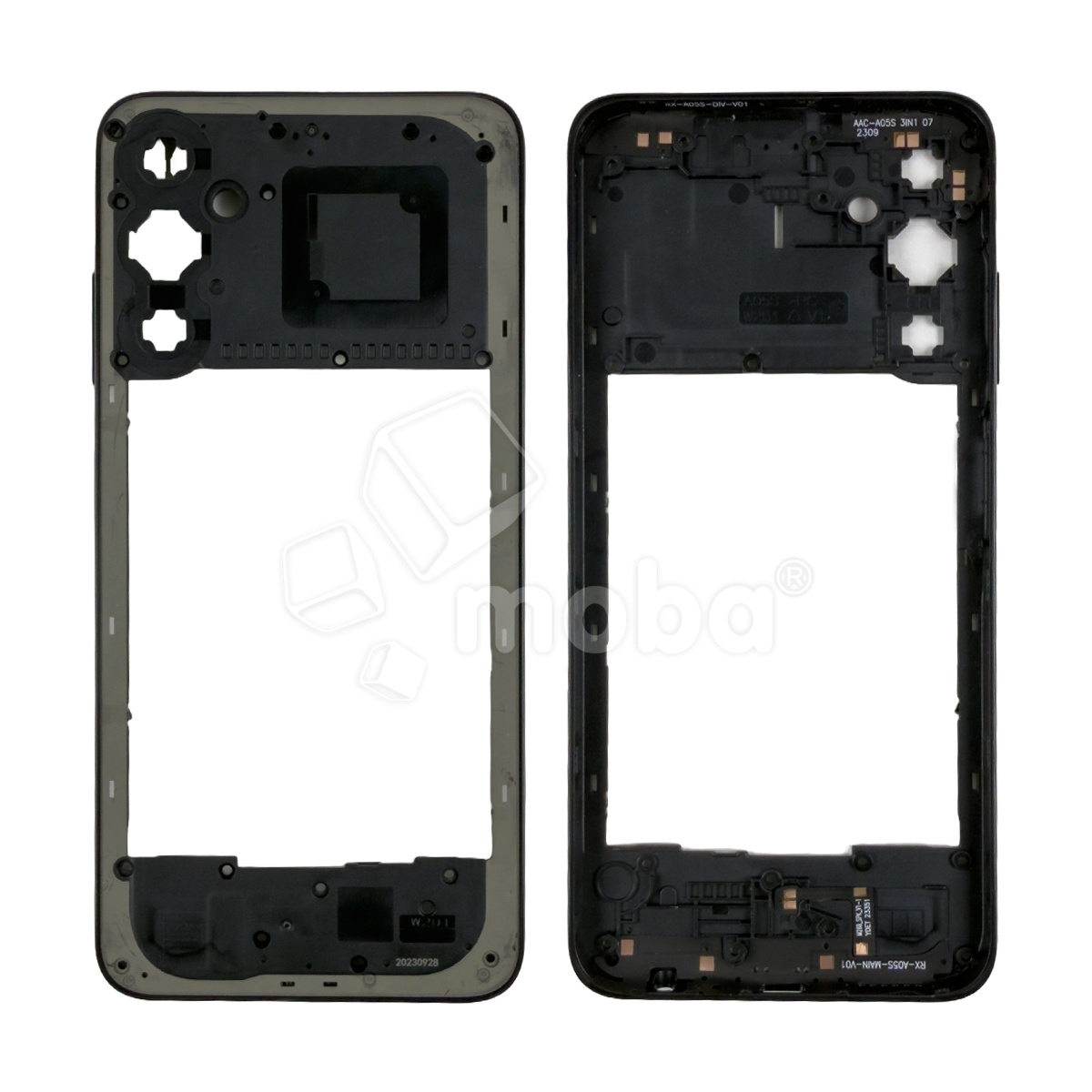 Средняя часть для Samsung Galaxy A05s (A057F) Черный
