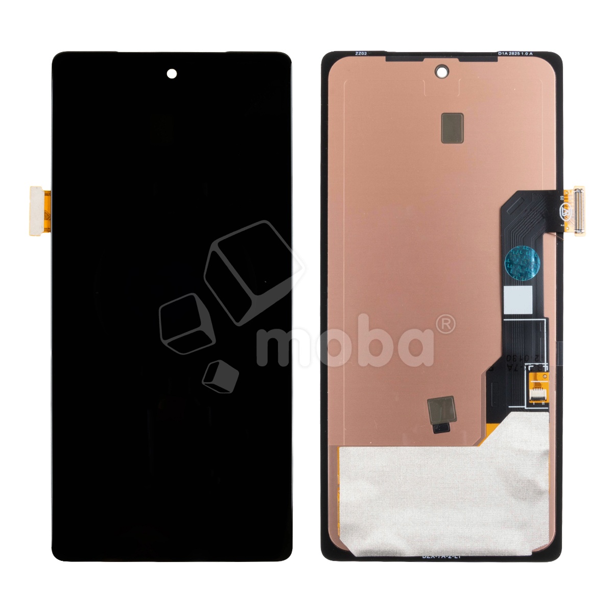 Дисплей для Google Pixel 7a (GHL1X) в сборе с тачскрином Черный - (Soft OLED) (Full HD, 500 Кд/м²)