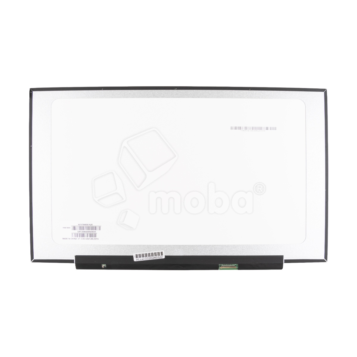 Матрица 17.3" LED 1600x900 Slim 30 pin справа внизу, матовая (B173RTN03.2 H/W:0A F/W:1)