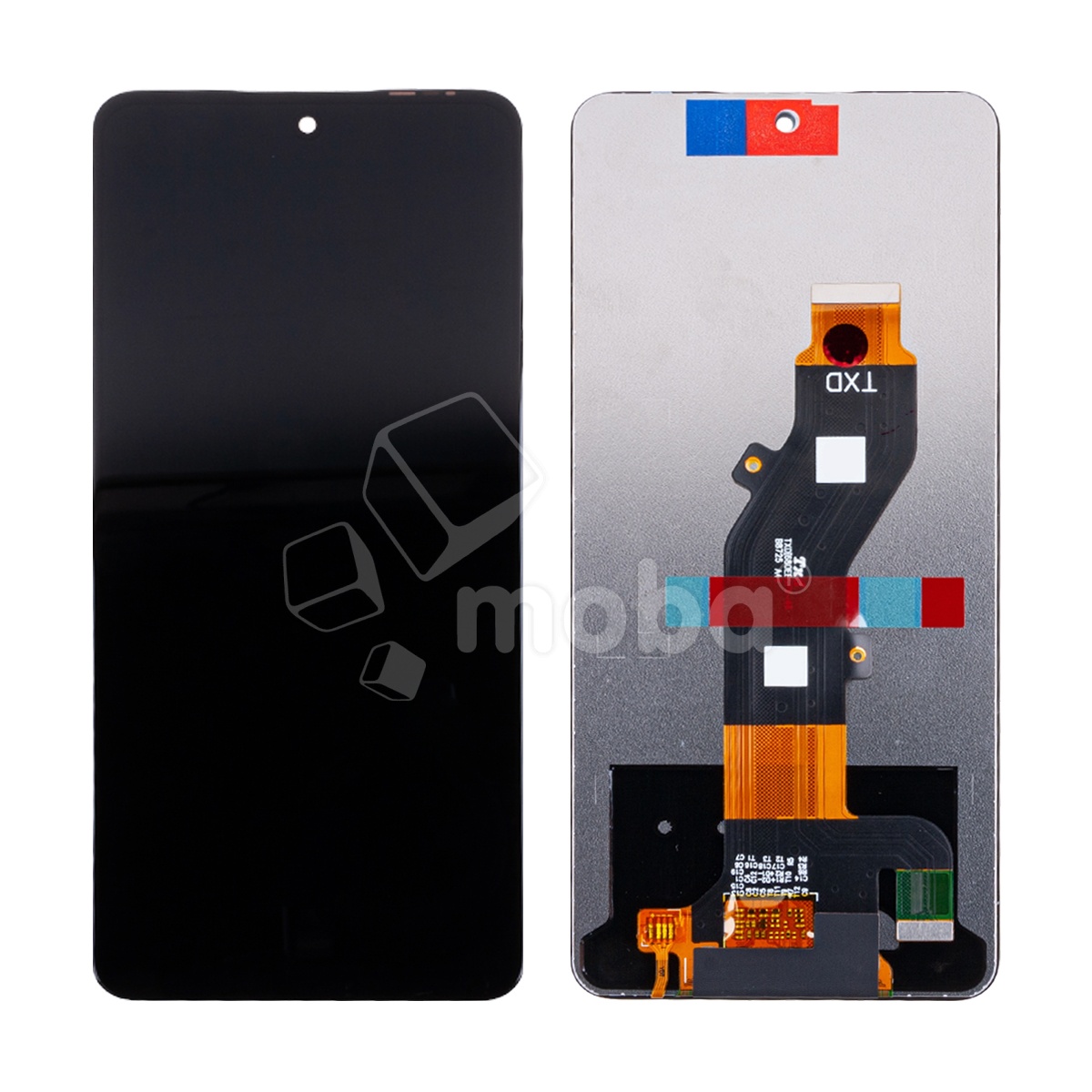 Дисплей для Tecno Spark 30 4G (KL6) в сборе с тачскрином Черный - OR (Full HD, 300 Кд/м², 90 Гц)