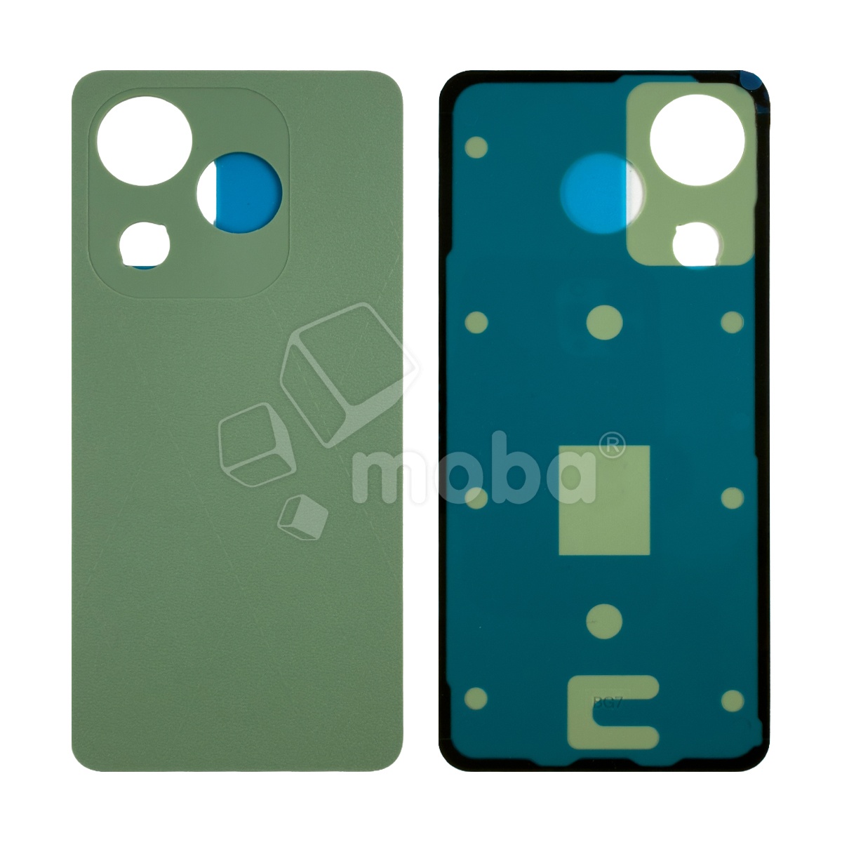 Задняя крышка для Tecno Spark 20C (BG7n) Зеленый - Премиум