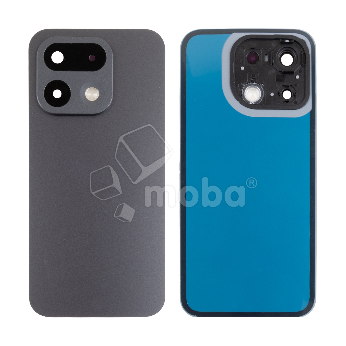 Задняя крышка для Realme 16 Pro 5G (RMX5120) Серый - Премиум