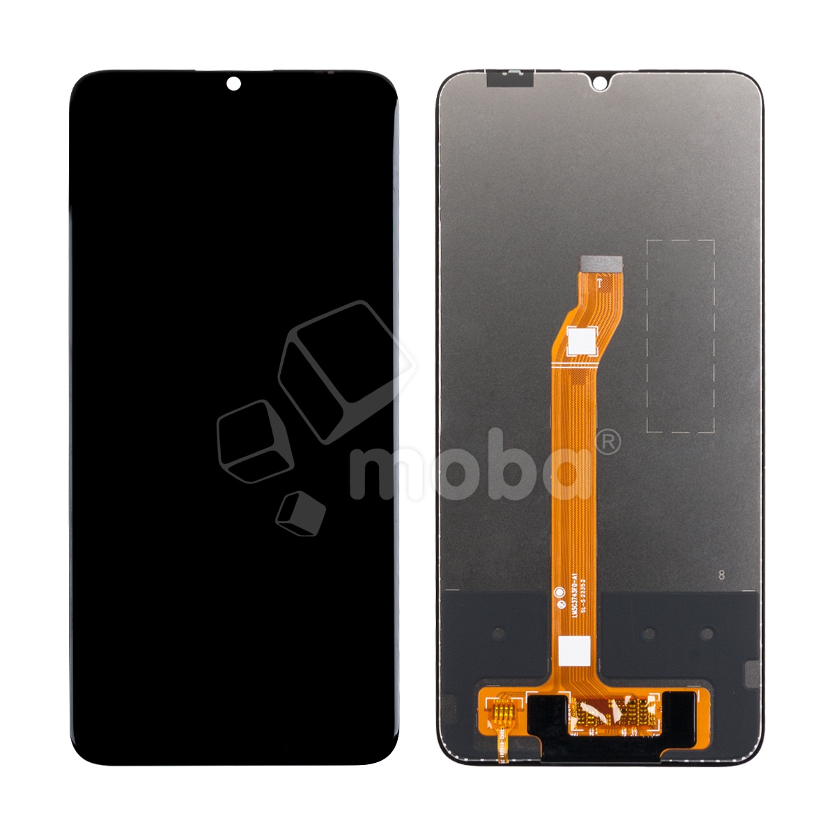 Дисплей для Huawei Honor X7/Play6/Enjoy 30 Plus (CMA-LX1/CMA-LX2) в сборе с тачскрином Черный - OR (HD+, 300 Кд/м², 90 Гц)