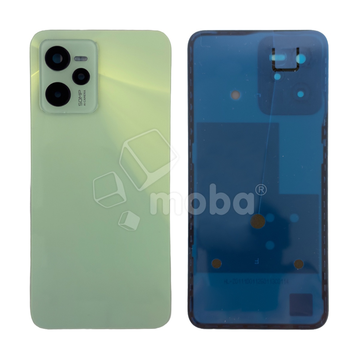 Задняя крышка для Realme C35 (RMX3511) Зеленый - Премиум