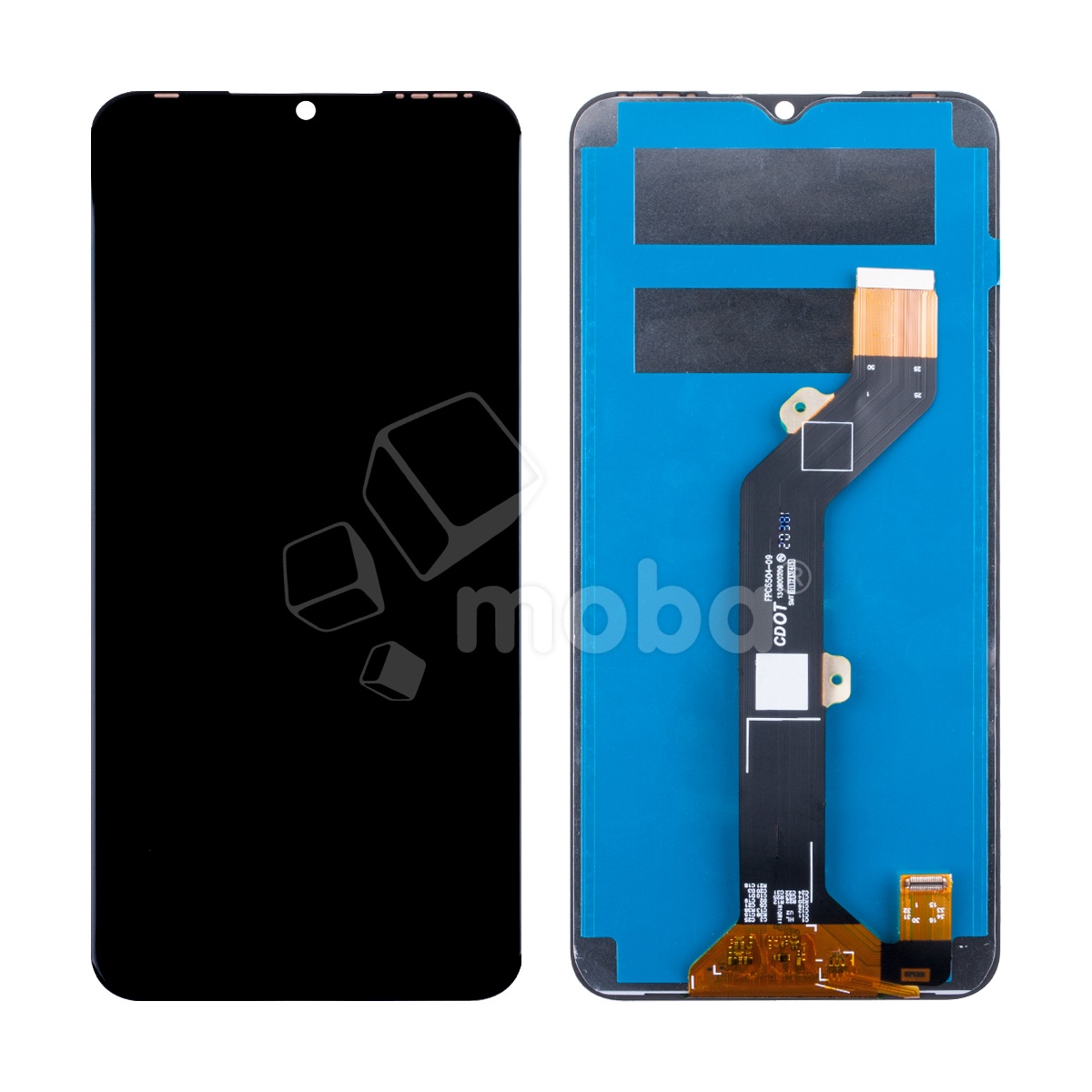 Дисплей для Tecno Spark 7 (KF6n) в сборе с тачскрином Черный - OR (HD+, 300 Кд/м², 60 Гц)