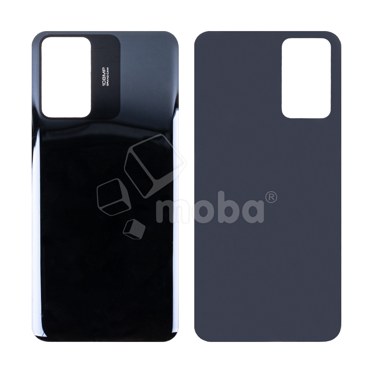 Задняя крышка для Xiaomi Redmi Note 12S (23030RAC7Y/2303CRA44A) Черный