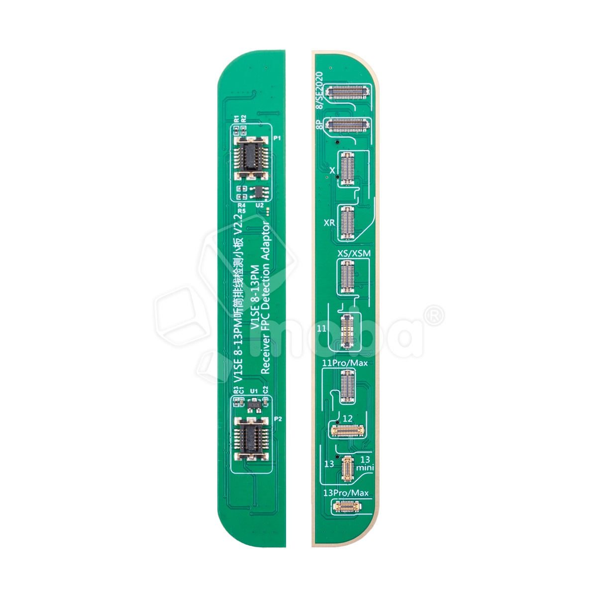 Плата для программатора JCID V1SE/V1S Pro Receiver Small Board для iPhone 8/8 Plus/X/Xr/Xs/Xs Max/11/11 Pro/11 Pro Max/SE 2020/SE 2022/12/12 mini/12 Pro/12 Pro Max/13/13 mini/13 Pro/13 Pro Max