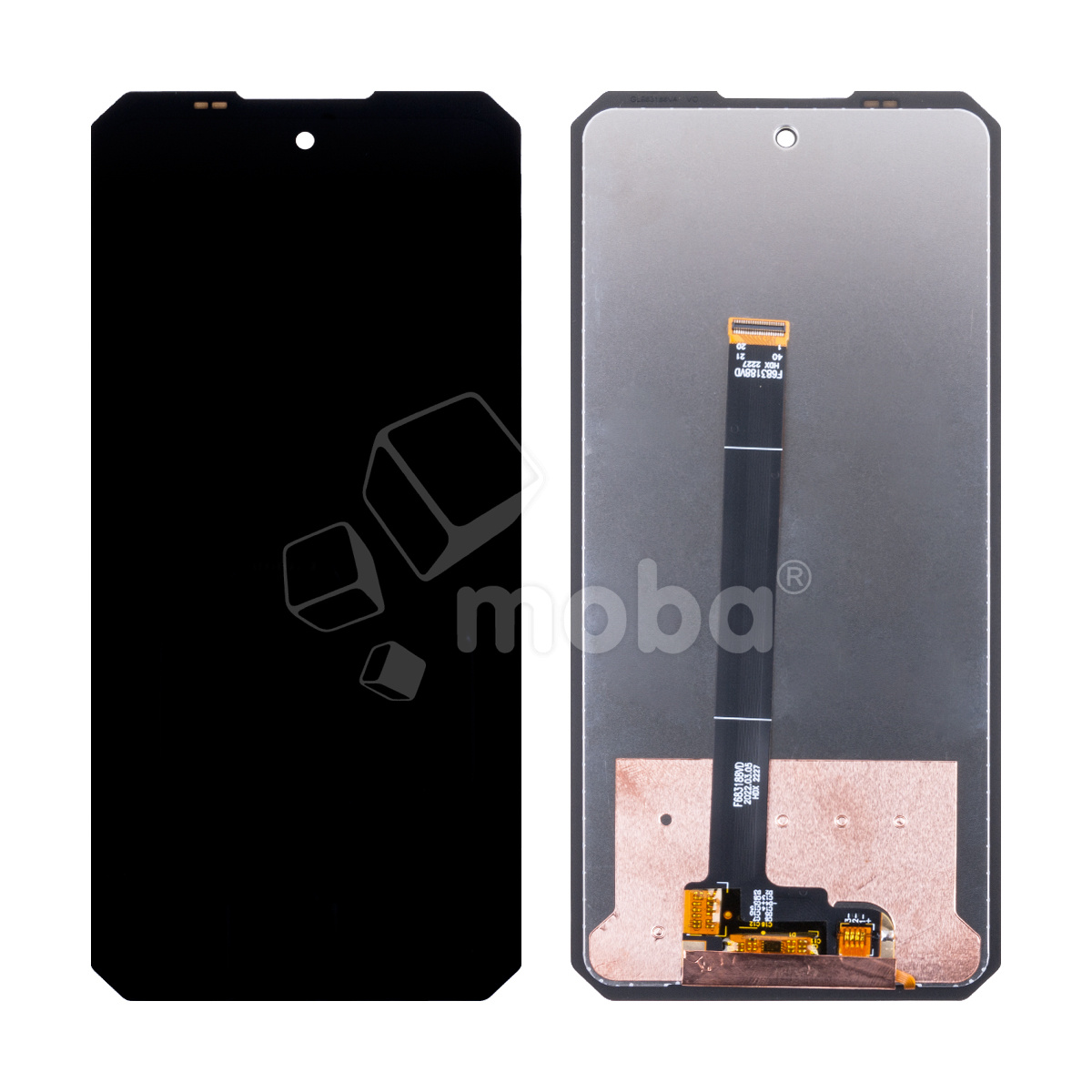 Дисплей для Oukitel WP17/WP19/WP19 Pro в сборе с тачскрином Черный - Оптима
