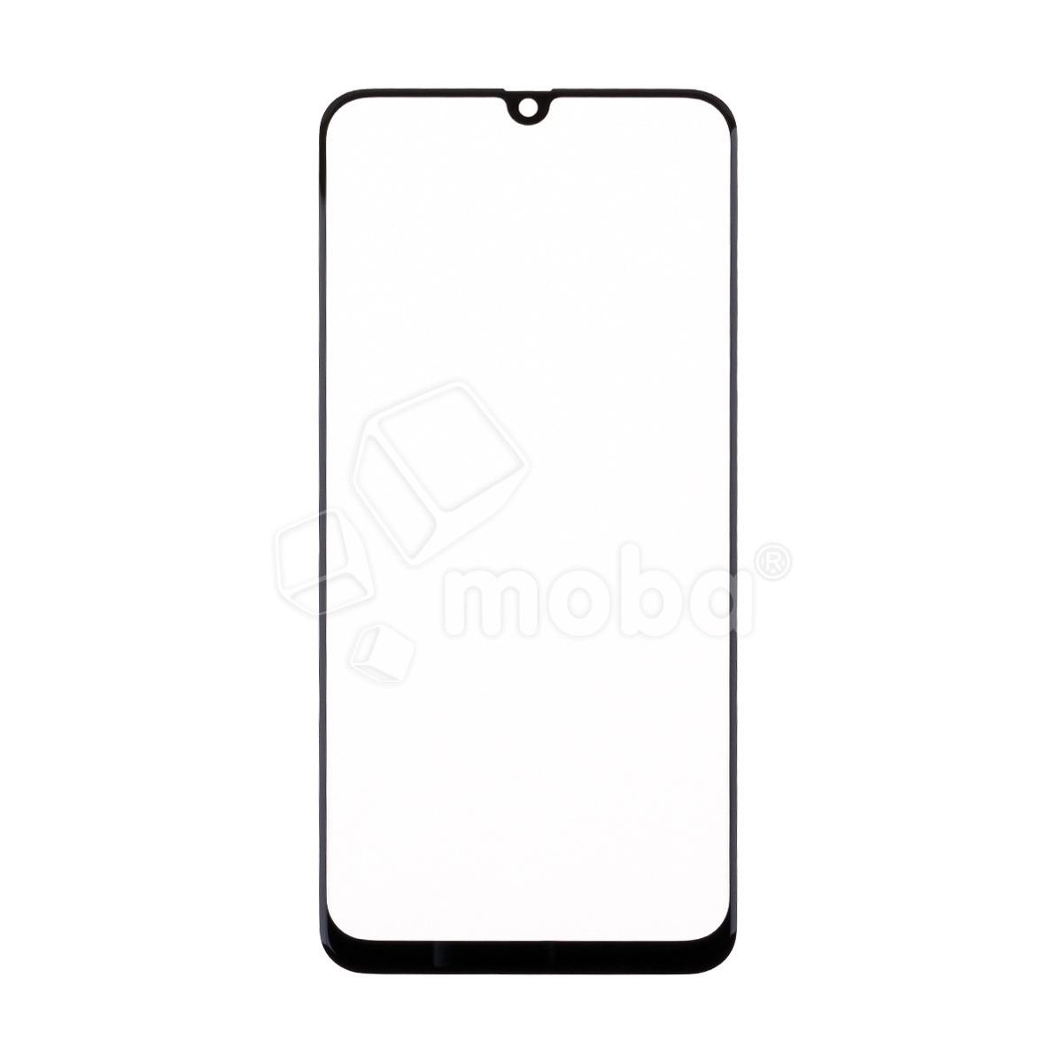 Стекло для переклейки Samsung Galaxy A50/A30/M30s/M21/M31 (A505F/A305F/M307F/M215F/M315F) с OCA пленкой Черный - OR (Mitsubishi)