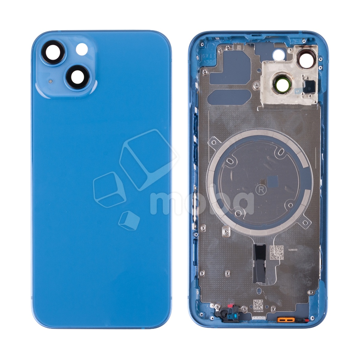 Корпус для iPhone 13 (A2635) (1 Sim) Синий - Премиум
