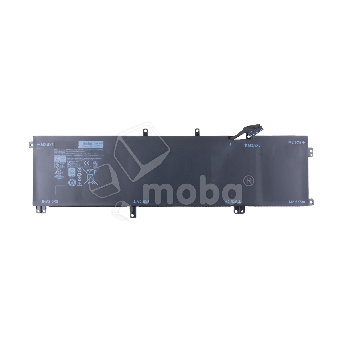 Аккумуляторная батарея для ноутбука Dell 9530, M3800 (245RR) 8000 mAh