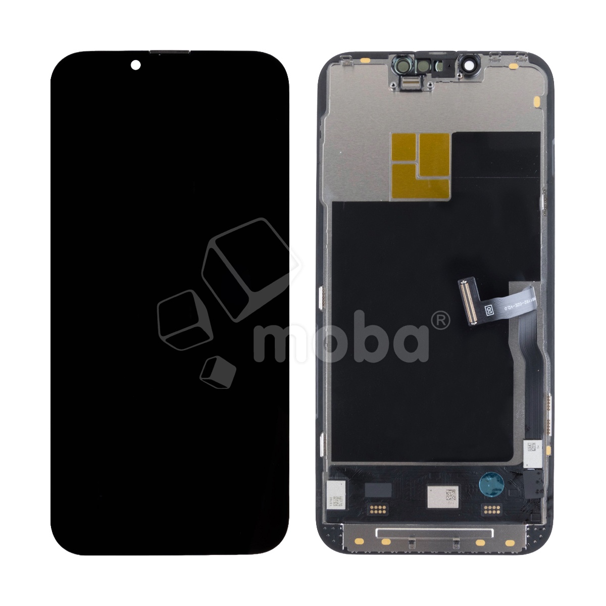 Дисплей для iPhone 13 Pro (A2640) в сборе с тачскрином Черный - DD (Soft OLED, Full HD COP, 850 Кд/м², 120 Гц) (с верификацией = с привязкой без ошибки)