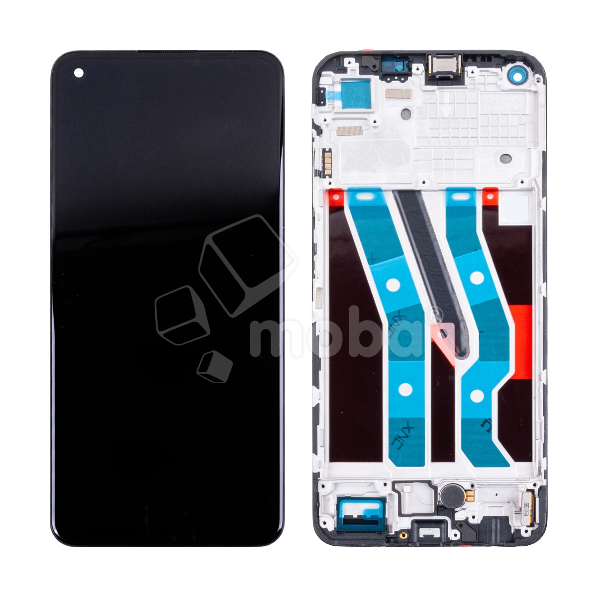 Дисплей для Realme 10 4G (RMX3630) модуль с рамкой Черный - OR