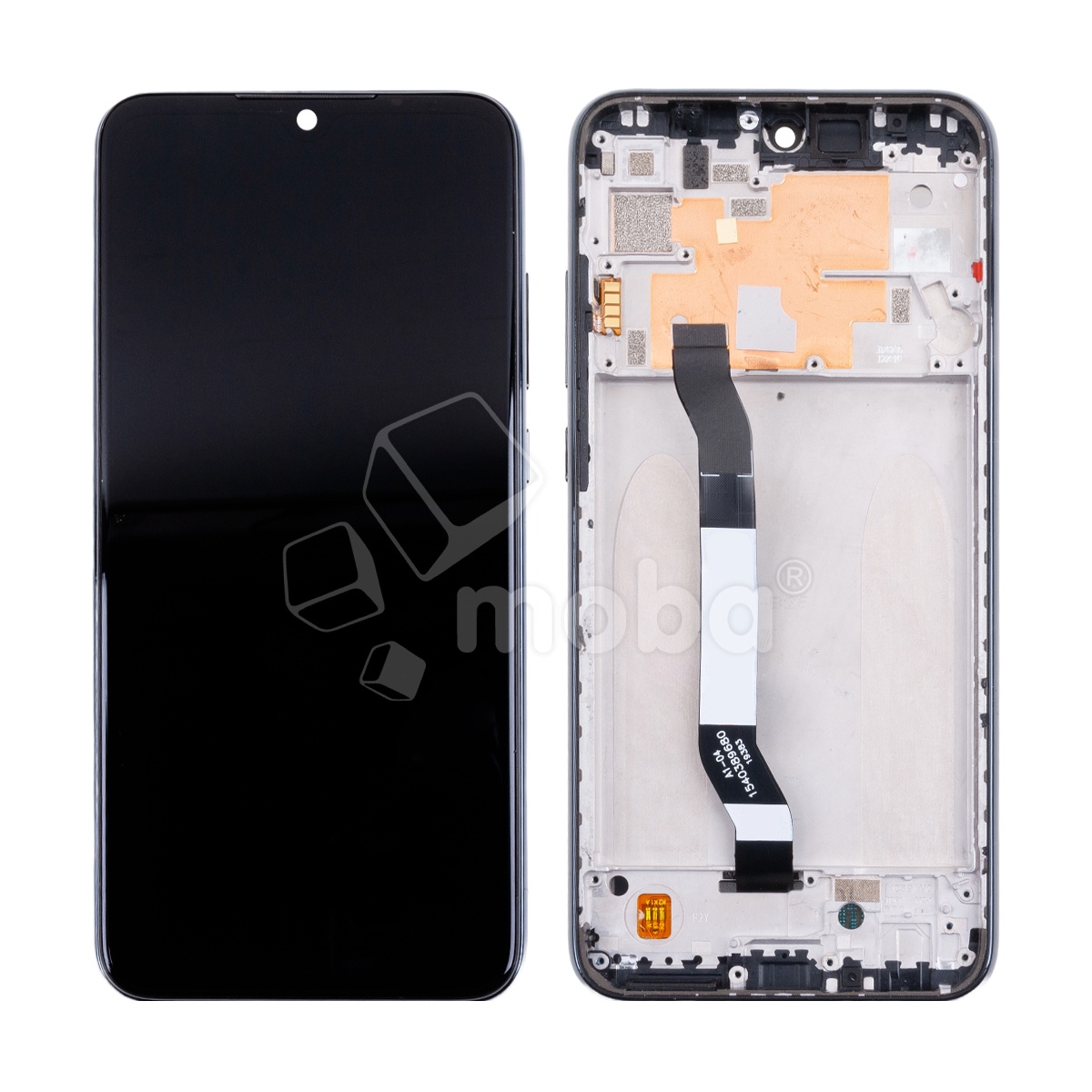 Дисплей для Xiaomi Redmi Note 8T (M1908C3XG) модуль с рамкой Черный - OR (Full HD, 300 Кд/м², 60 Гц)