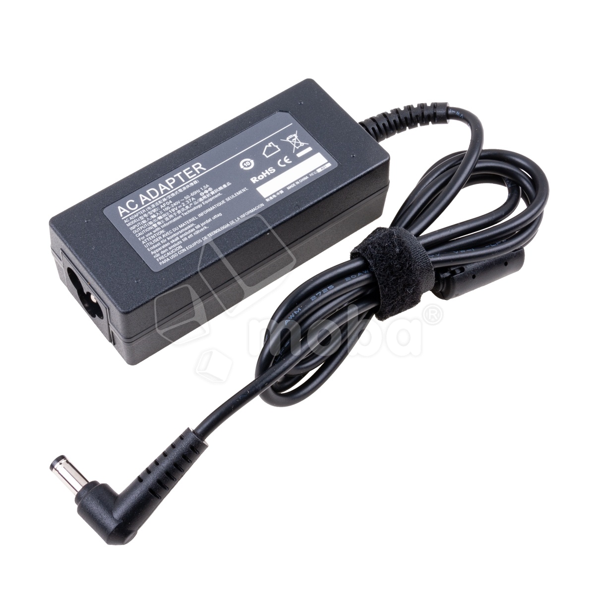 Блок питания (сетевой адаптер) для ноутбука Asus 19V, 2,37A, 45W (5,5×2,5) - Стандарт (без сетевого кабеля)