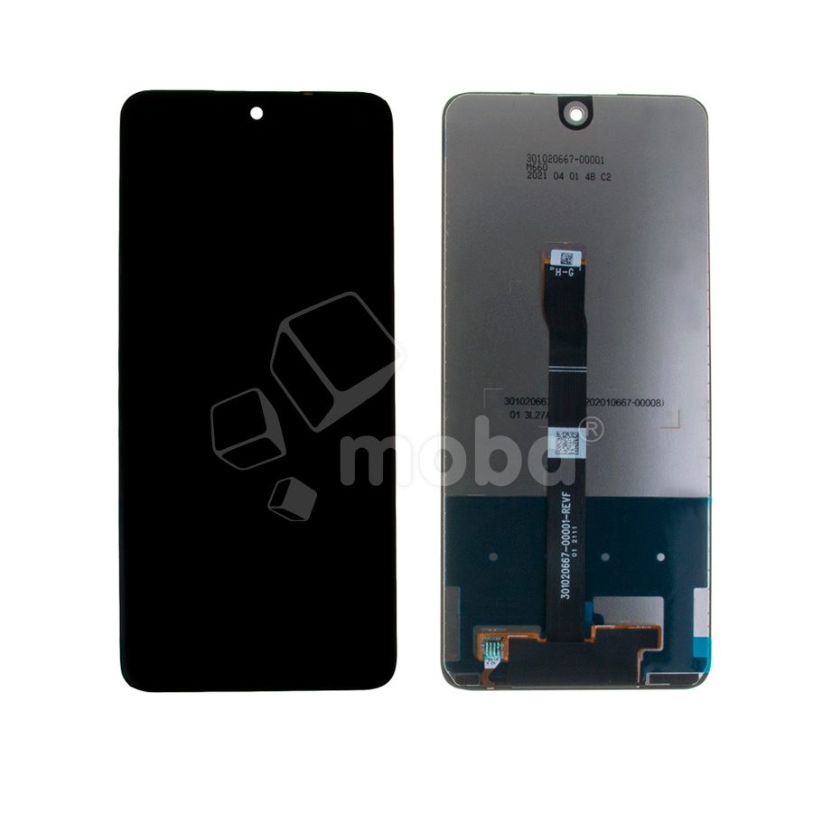 Дисплей для Huawei Honor 10X Lite/P Smart 2021 (DNN-LX9/PPA-LX1) в сборе с тачскрином Черный - OR (Full HD, 300 Кд/м², 60 Гц)