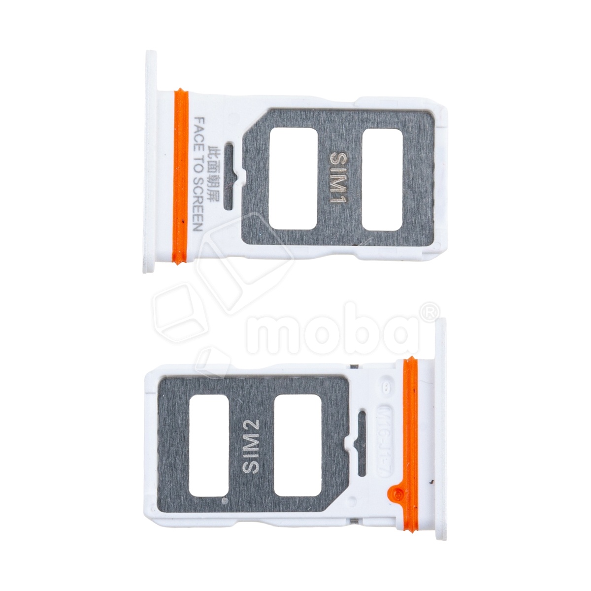 Держатель SIM для Xiaomi Redmi Note 12 Pro 5G (22101316C/22101316I/22101316G) Белый
