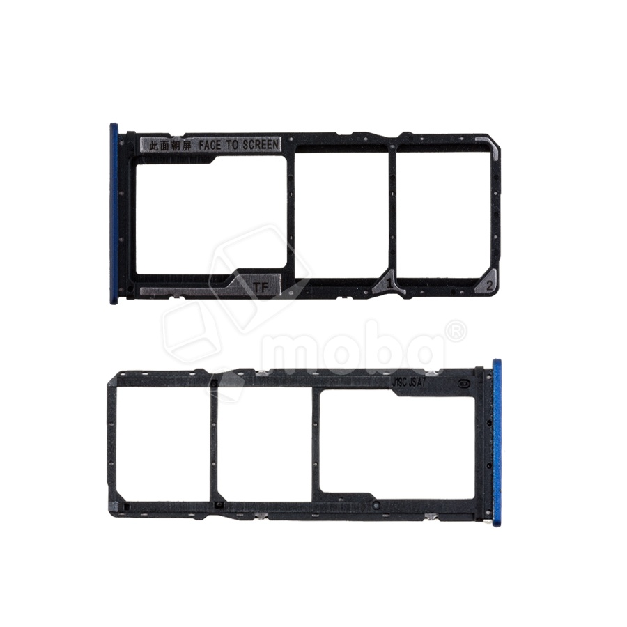 Держатель SIM для Xiaomi Redmi 9T (M2010J19SY) Синий