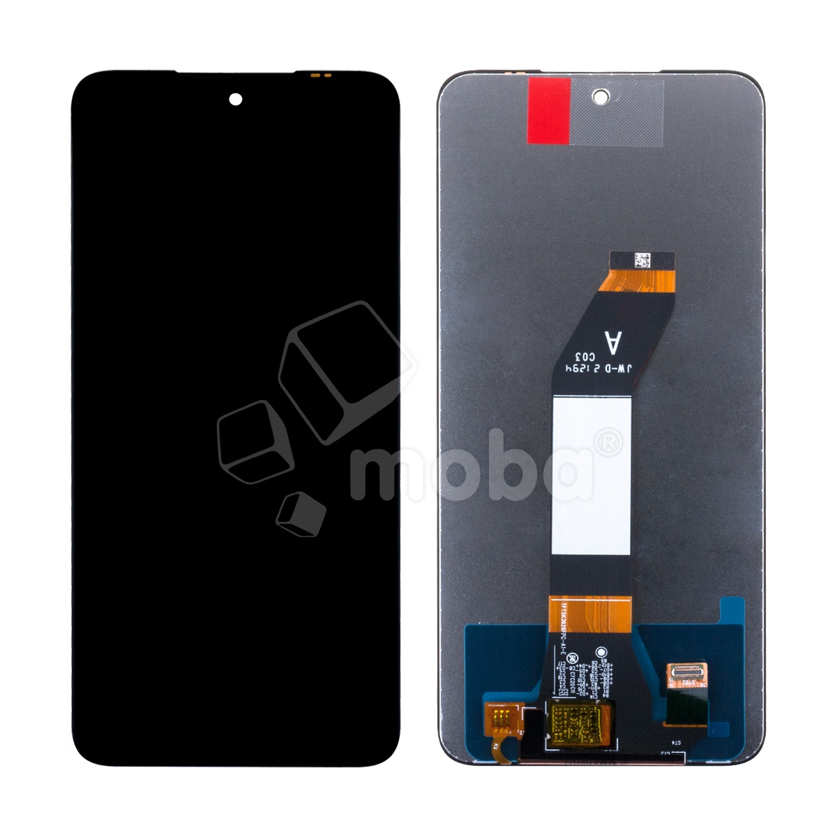 Дисплей для Xiaomi Redmi 10 2022 (22011119UY) в сборе с тачскрином Черный - Оптима