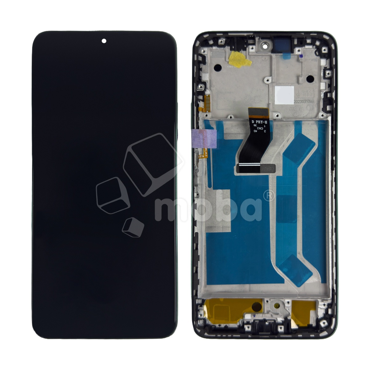 Дисплей для Huawei Nova Y90 (CTR-LX1) модуль с рамкой Зеленый - OR (Full HD, 300 Кд/м², 90 Гц)